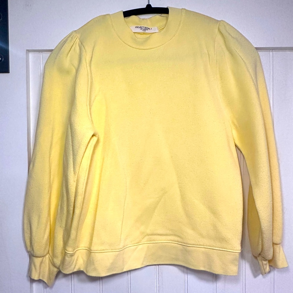 Project Social T Yellow Sweater - Size X Small